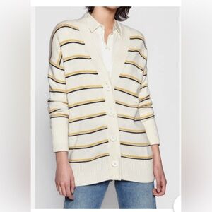 Equipment Elder Cardigan in Nature White